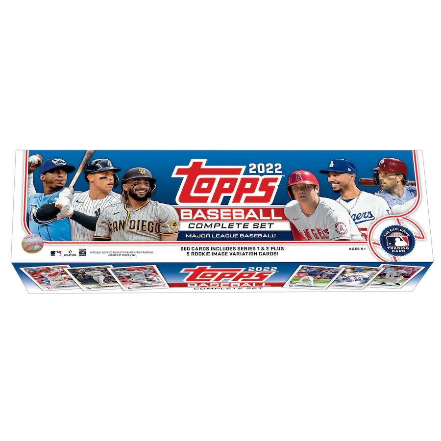 2022 Topps Baseball Factory Set w/5 Rookie Image Variations