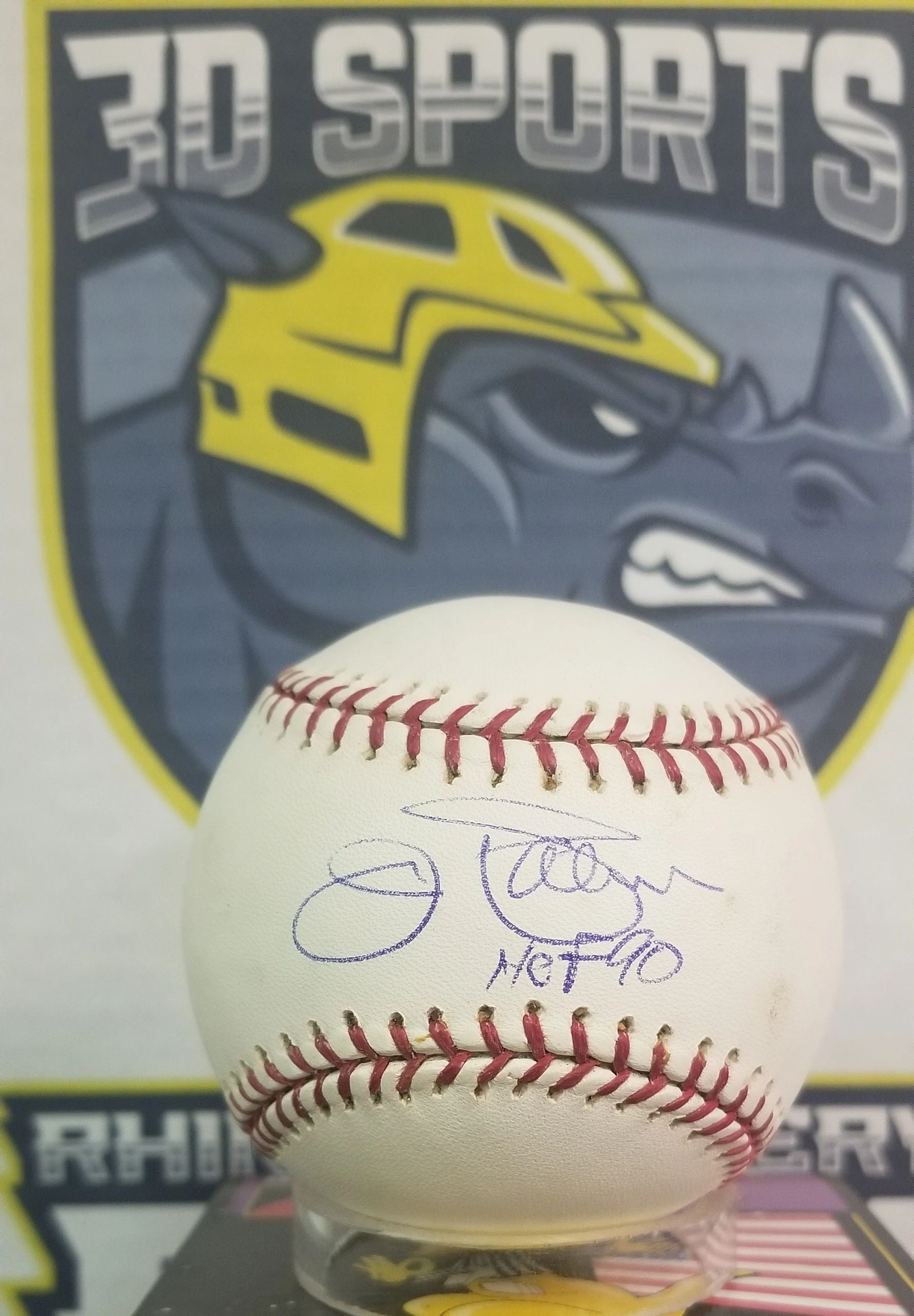 Jim Palmer Signed Baseball W/JSA COA Inscribed "H.O.F. 90"