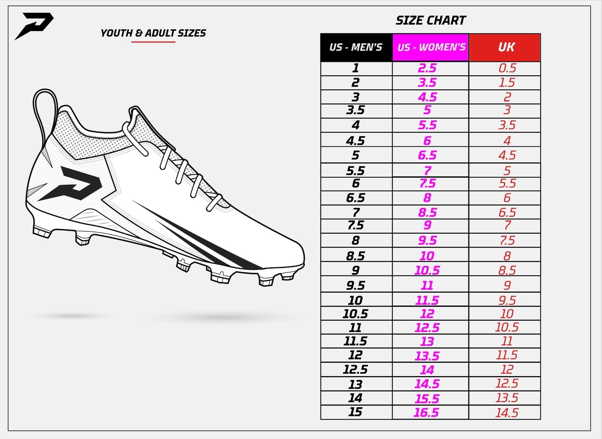 Shadow the Hedgehog Football Cleats - Quantum Speed 2.0 by Phenom Elite