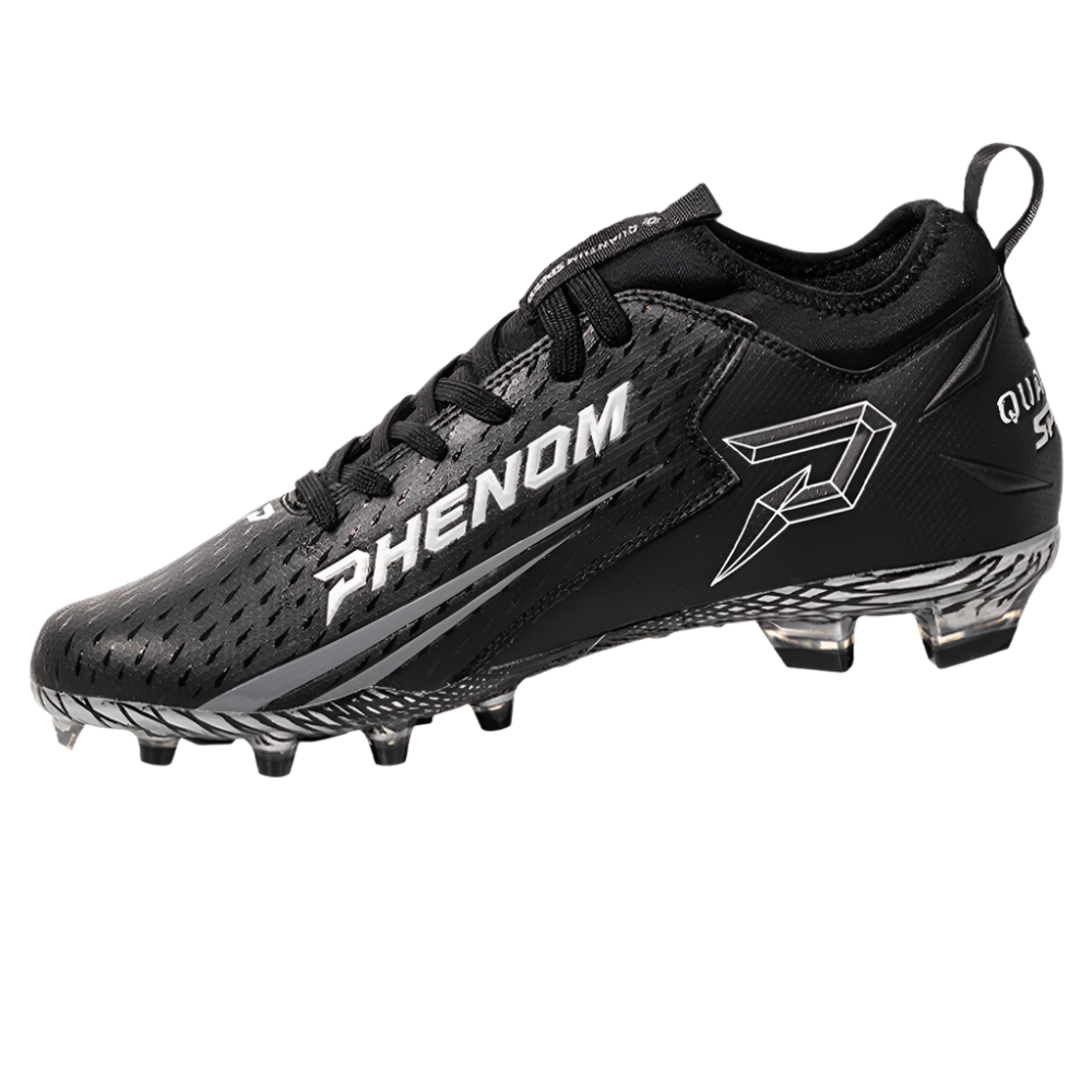 Phenom Elite Quantum Speed 2.0 Football Cleats - Team Colors - White or Black