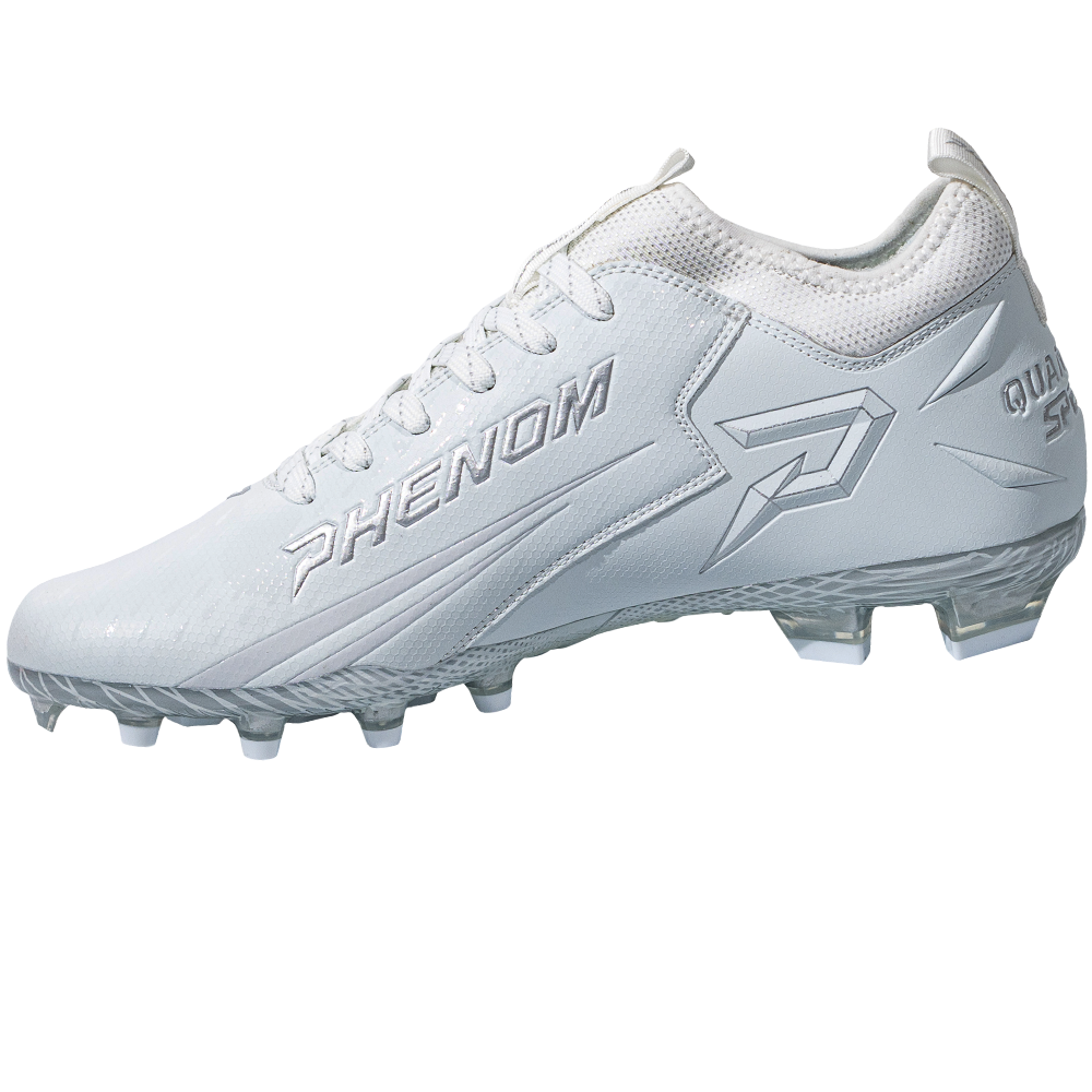 Phenom Elite Quantum Speed 2.0 Football Cleats - Team Colors - White or Black