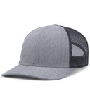 Melange Heather Low-Profile Trucker