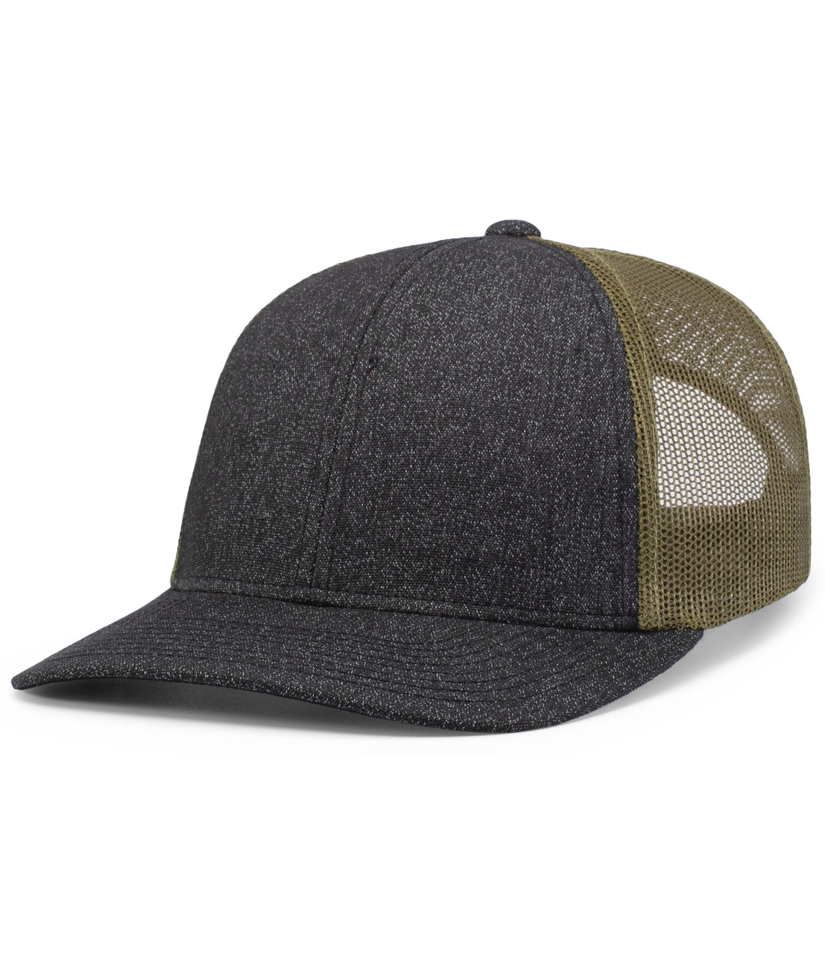 Melange Heather Low-Profile Trucker