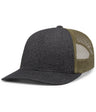 Melange Heather Low-Profile Trucker