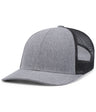 Melange Heather Low-Profile Trucker