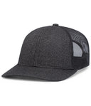 Melange Heather Low-Profile Trucker