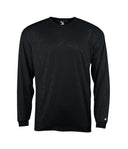 YOUTH LINE EMBOSSED LONG SLEEVE TEE