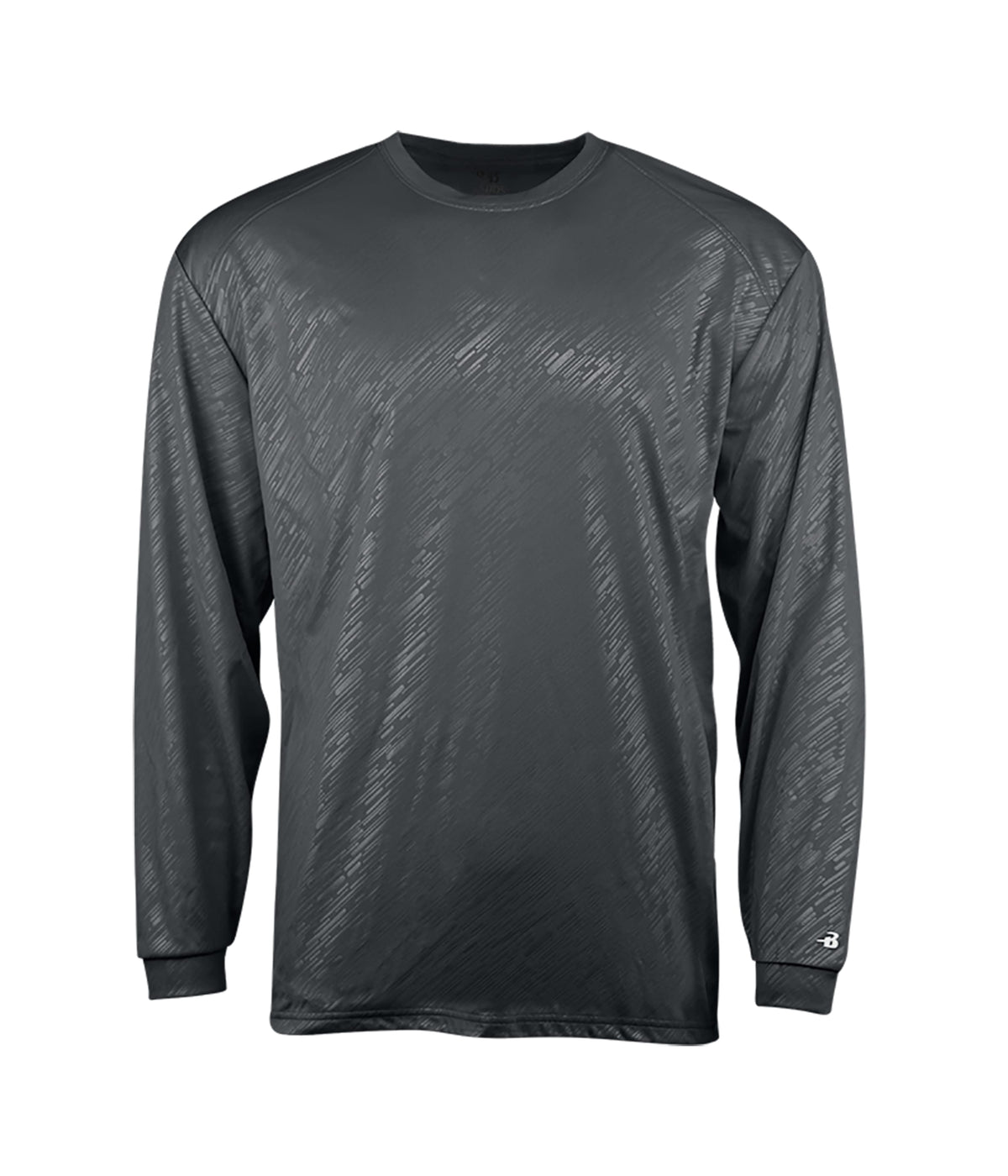YOUTH LINE EMBOSSED LONG SLEEVE TEE