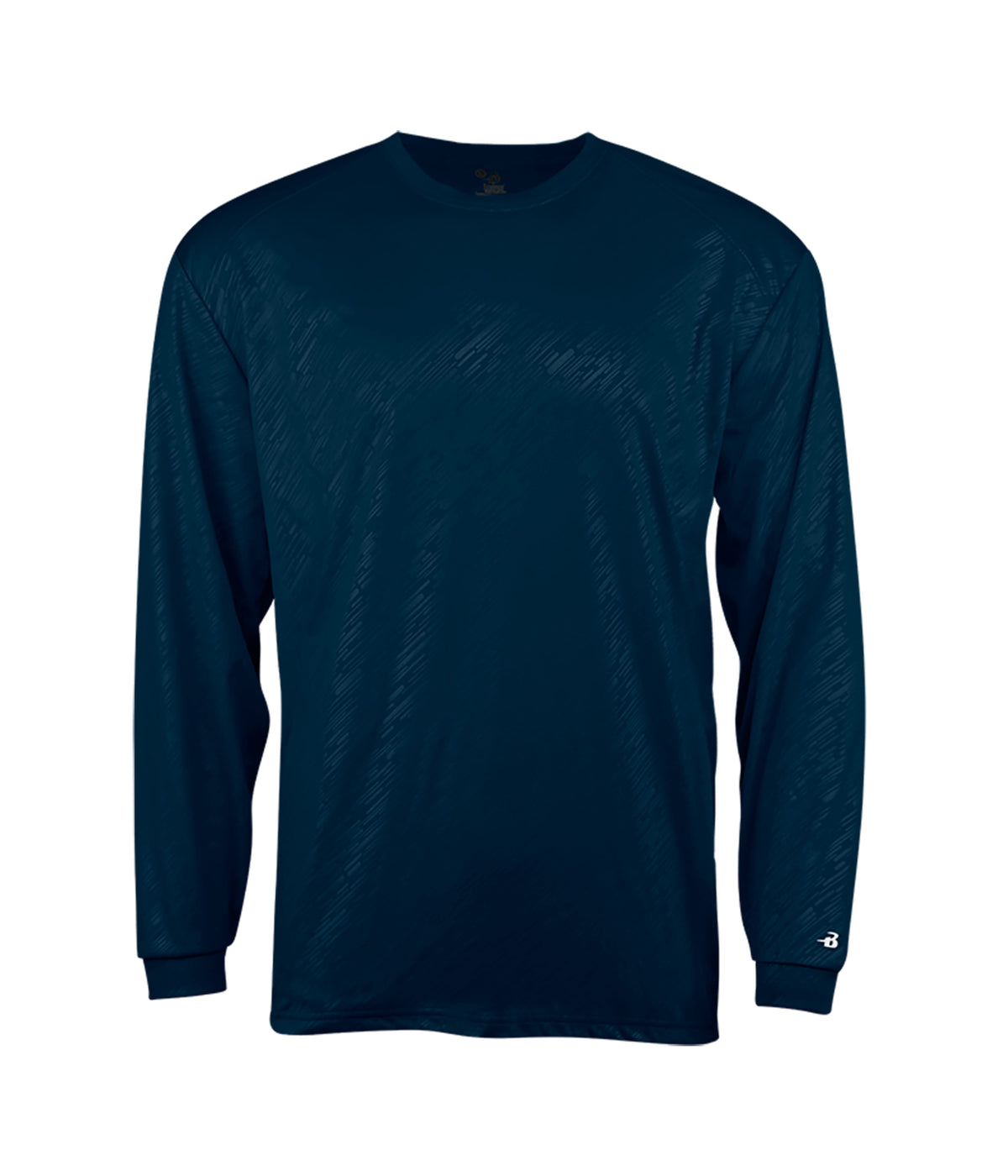 YOUTH LINE EMBOSSED LONG SLEEVE TEE
