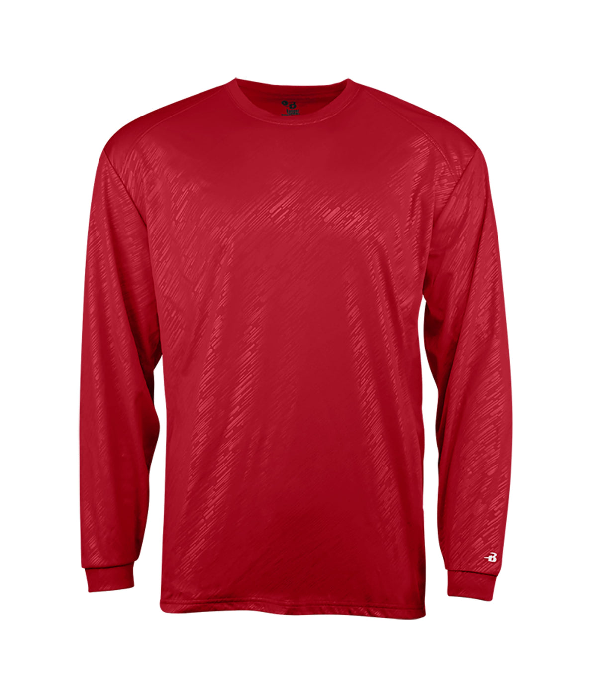 YOUTH LINE EMBOSSED LONG SLEEVE TEE