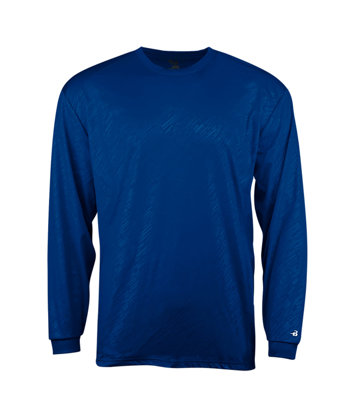YOUTH LINE EMBOSSED LONG SLEEVE TEE