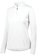 Ladies Attain Wicking 1/4 Zip Pullover
