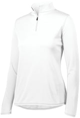 Ladies Attain Wicking 1/4 Zip Pullover