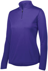 Ladies Attain Wicking 1/4 Zip Pullover