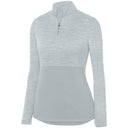 Ladies Shadow Tonal Heather 1/4 Zip Pullover