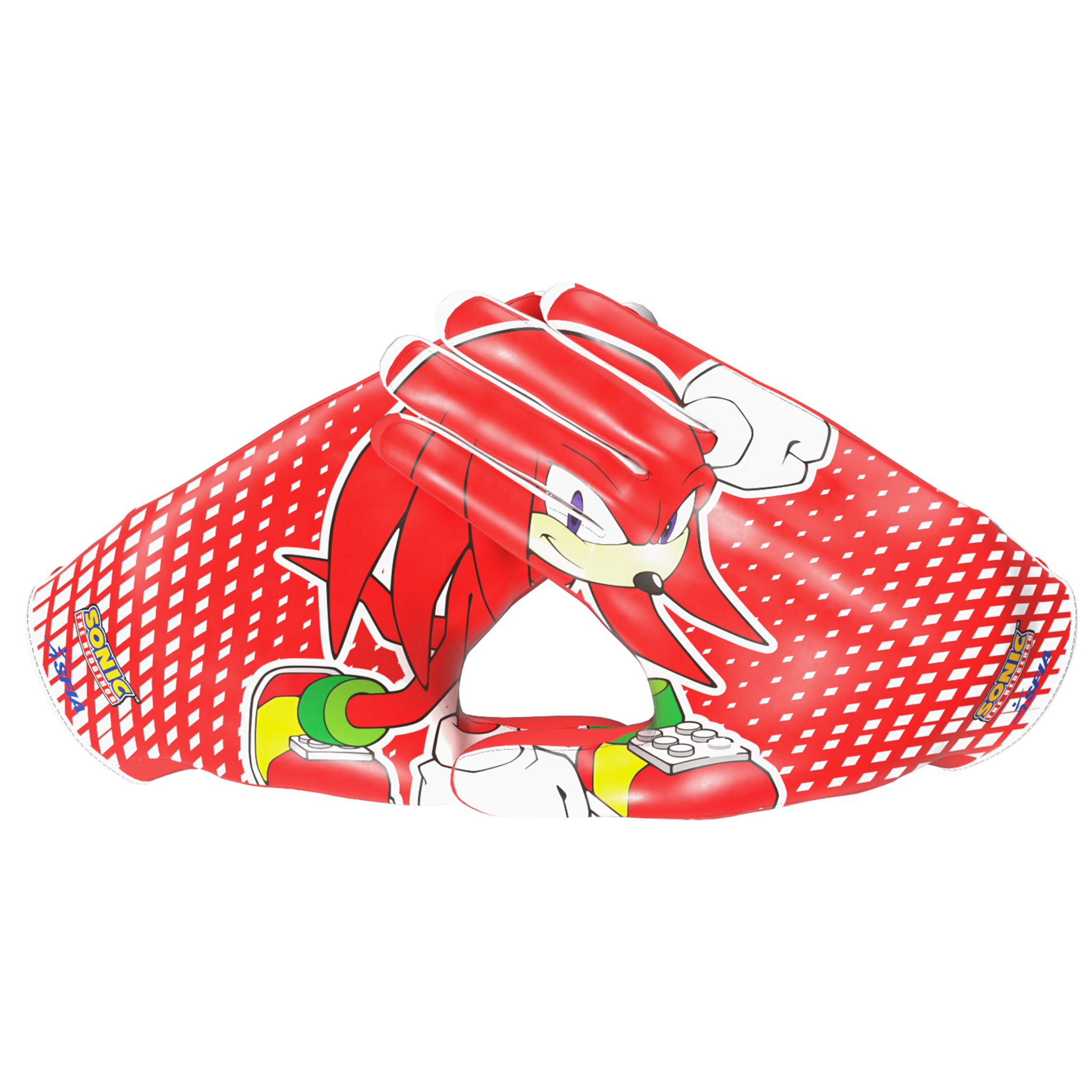 Knuckles the Echidna Football Gloves - VPS5 by Phenom Elite