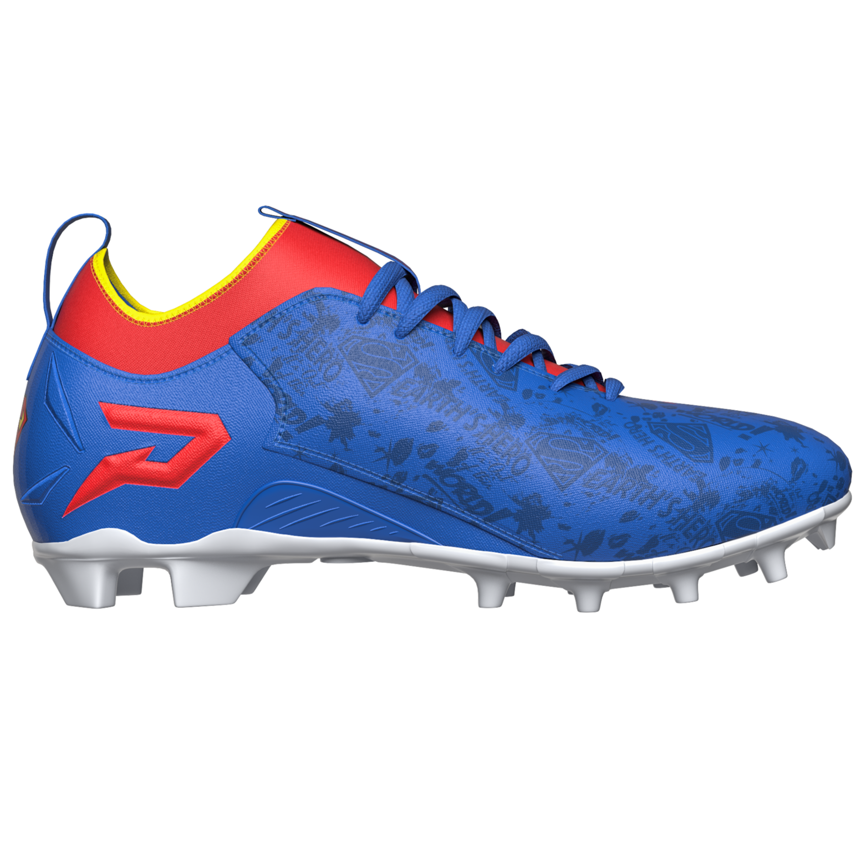 Superman Football Cleats - Quantum Speed by Phenom Elite