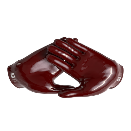 Phenom Elite Quantum Fierce Adult Padded Football Gloves - Team Colors - Pro Game Sports