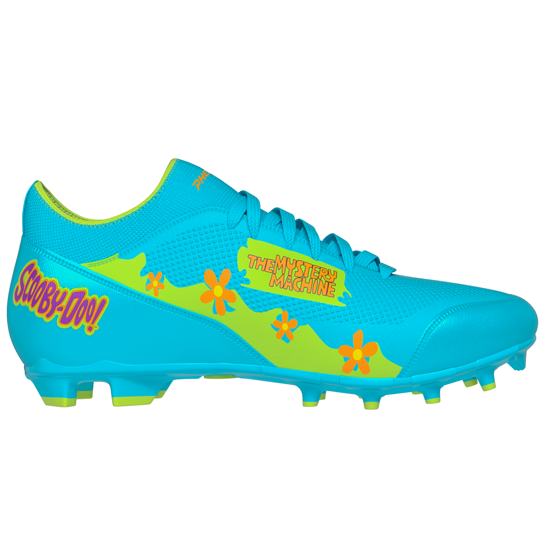 Scooby-Doo Youth Football Cleats - Velocity 3.0 by Phenom Elite