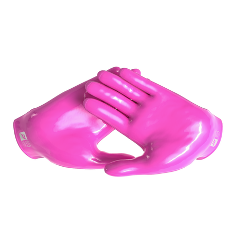 Phenom Elite Quantum Fierce Adult Padded Football Gloves - Team Colors - Pro Game Sports