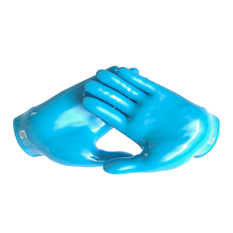 Phenom Elite Quantum Fierce Youth Padded Football Gloves - Team Colors - Pro Game Sports