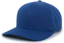 Cotton-Poly Hook-And-Loop Adjustable Cap