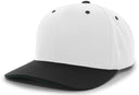Cotton-Poly Hook-And-Loop Adjustable Cap