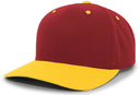 Cotton-Poly Hook-And-Loop Adjustable Cap