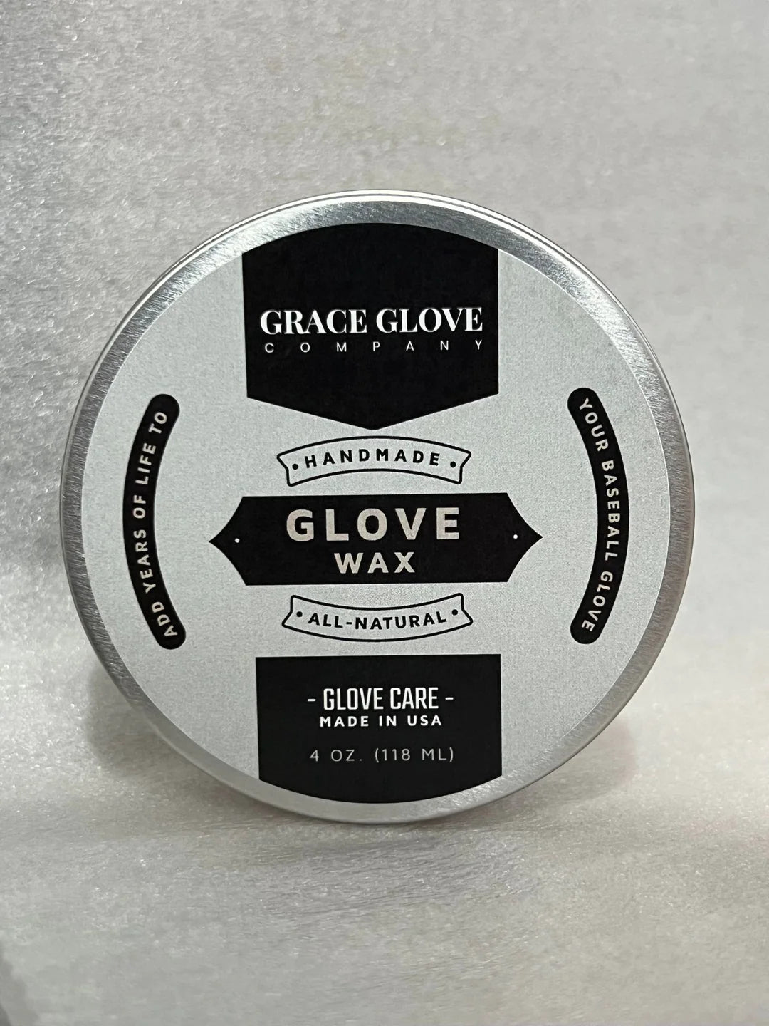 Grace Glove Wax Baseball Glove Conditioner 4oz