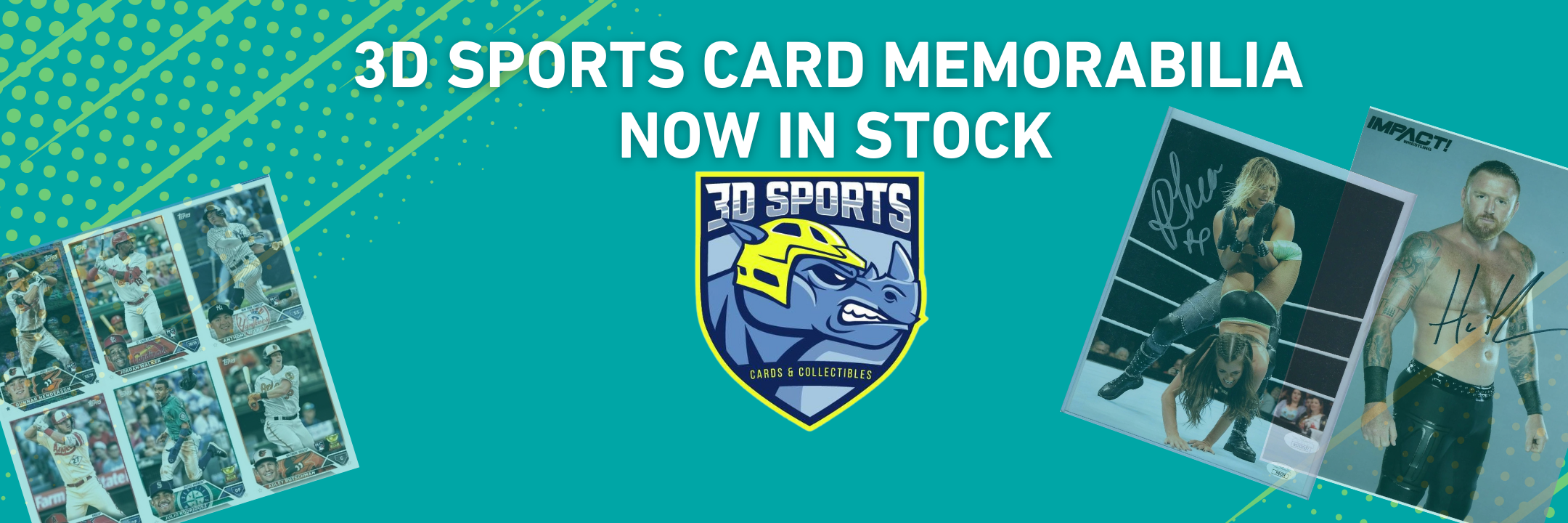 3D Sports Card memorabilia  Now in stock