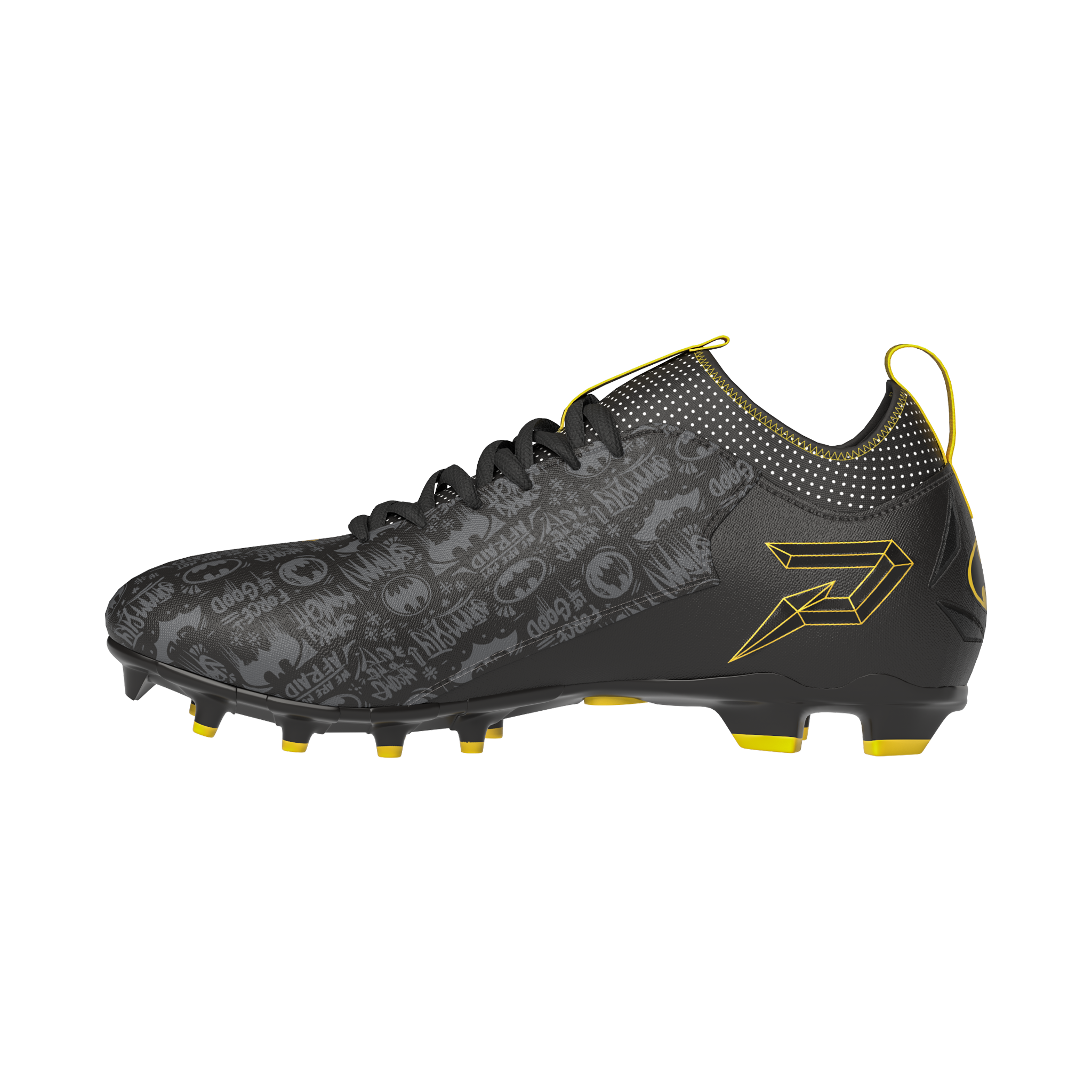 Batman Football Cleats - Quantum Speed by Phenom Elite