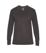 LADIES ULTIMATE V-NECK LONG SLEEVE TEE