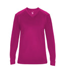 LADIES ULTIMATE V-NECK LONG SLEEVE TEE