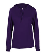 B-Core L/S Women's Hood Tee - Pro Game Sports