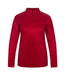 TONAL BLEND LADIES' 1/4 ZIP