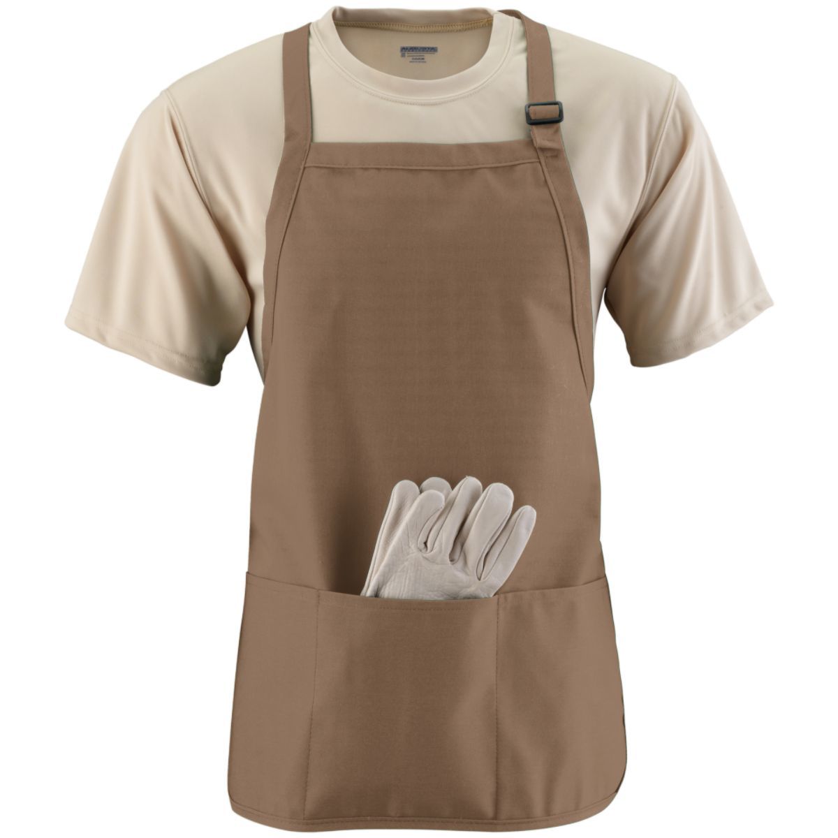 Medium Length Apron With Pouch