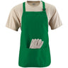 Medium Length Apron With Pouch