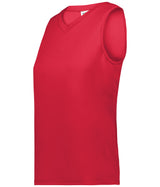 Girls Attain Wicking Sleeveless Jersey