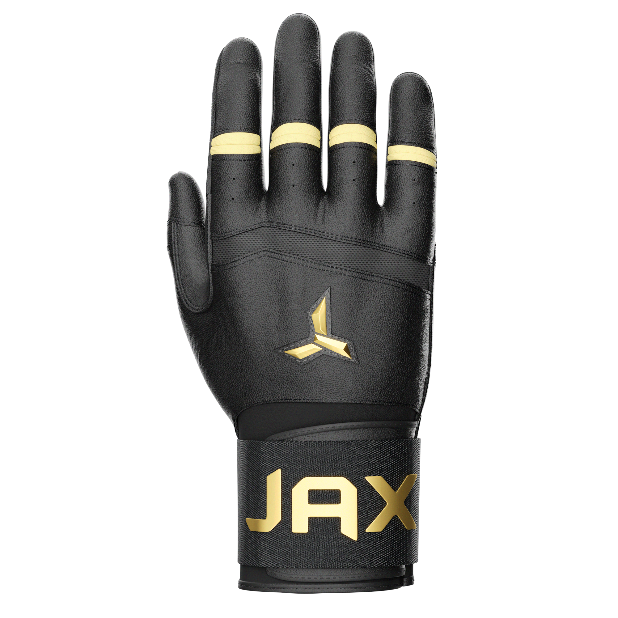 Jax Batting Gloves | Pure Gold | Strap Cuff