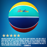 Legend Court Canvas Outdoor Game Rubber Basketball