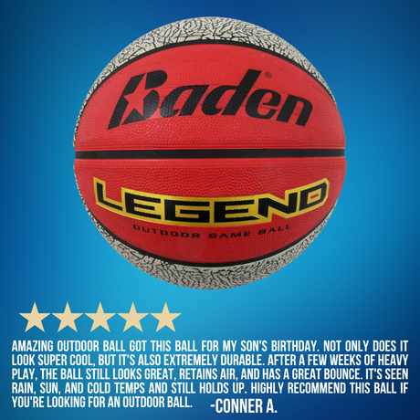 Legend Outdoor Game Rubber Basketball - Pro Game Sports