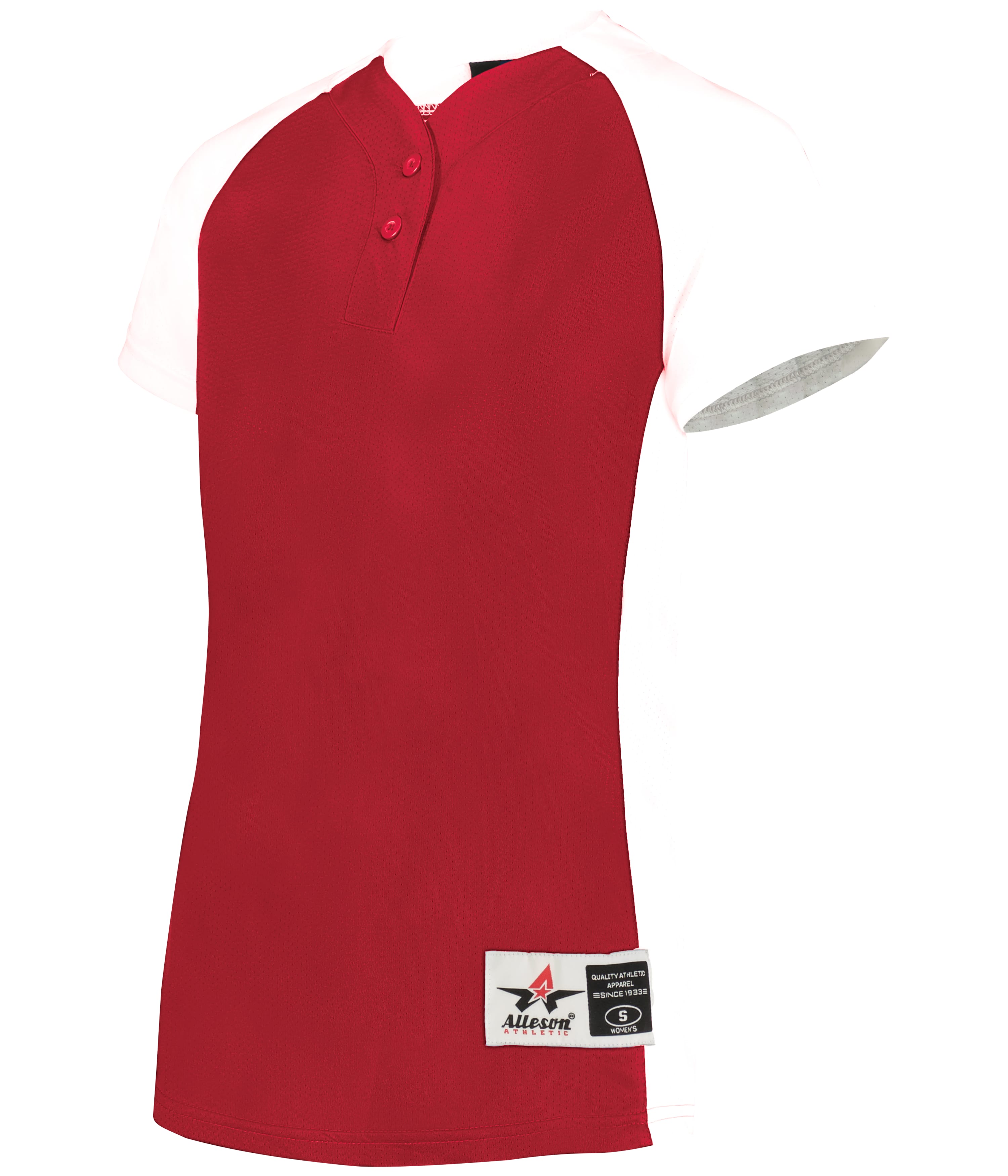Girls Two Button Fastpitch Jersey