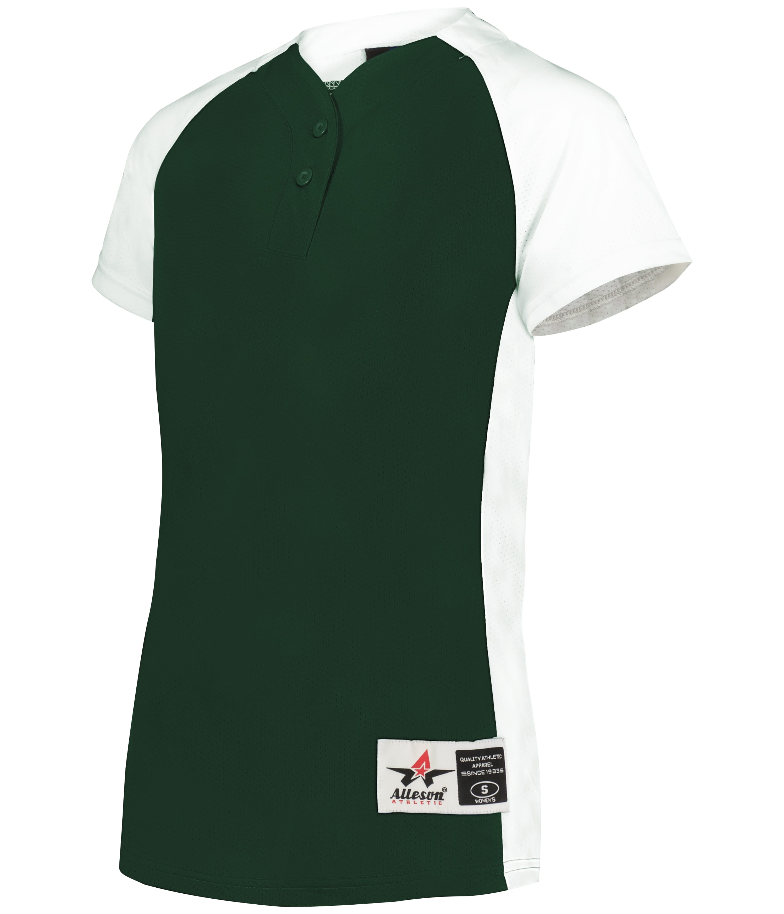 Girls Two Button Fastpitch Jersey