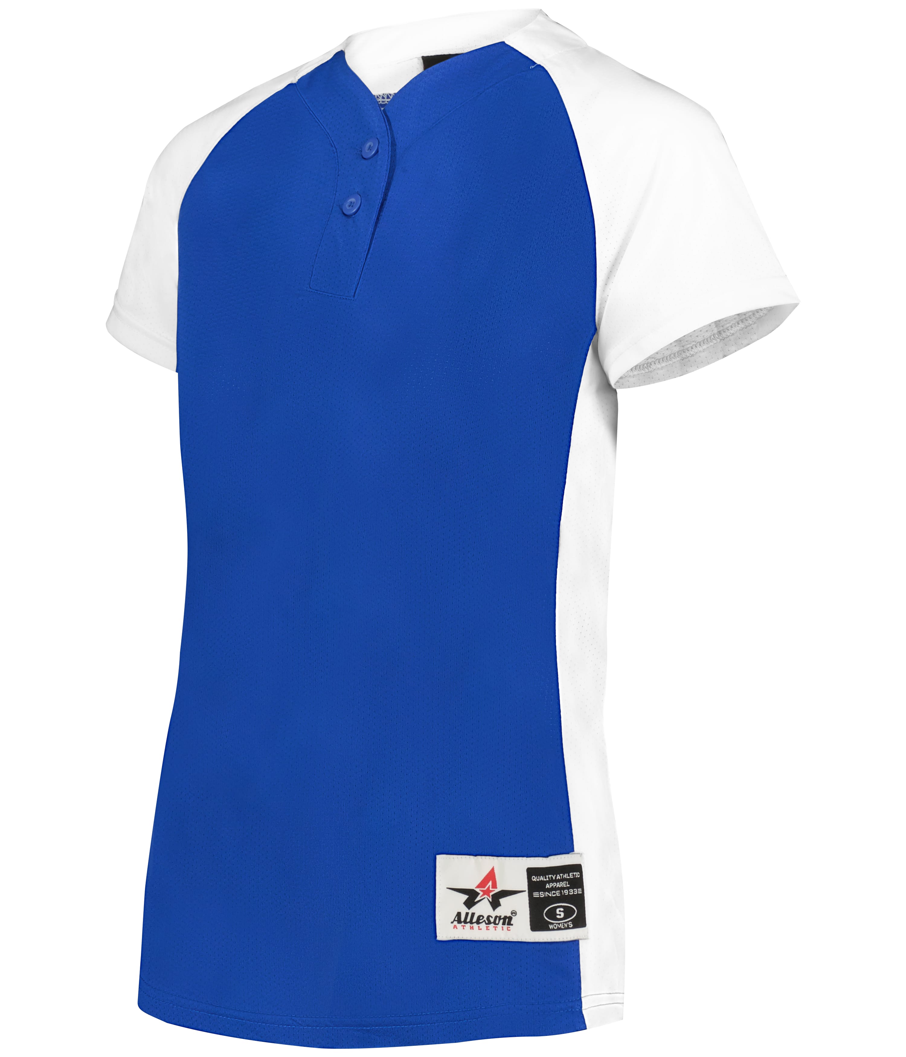 Girls Two Button Fastpitch Jersey