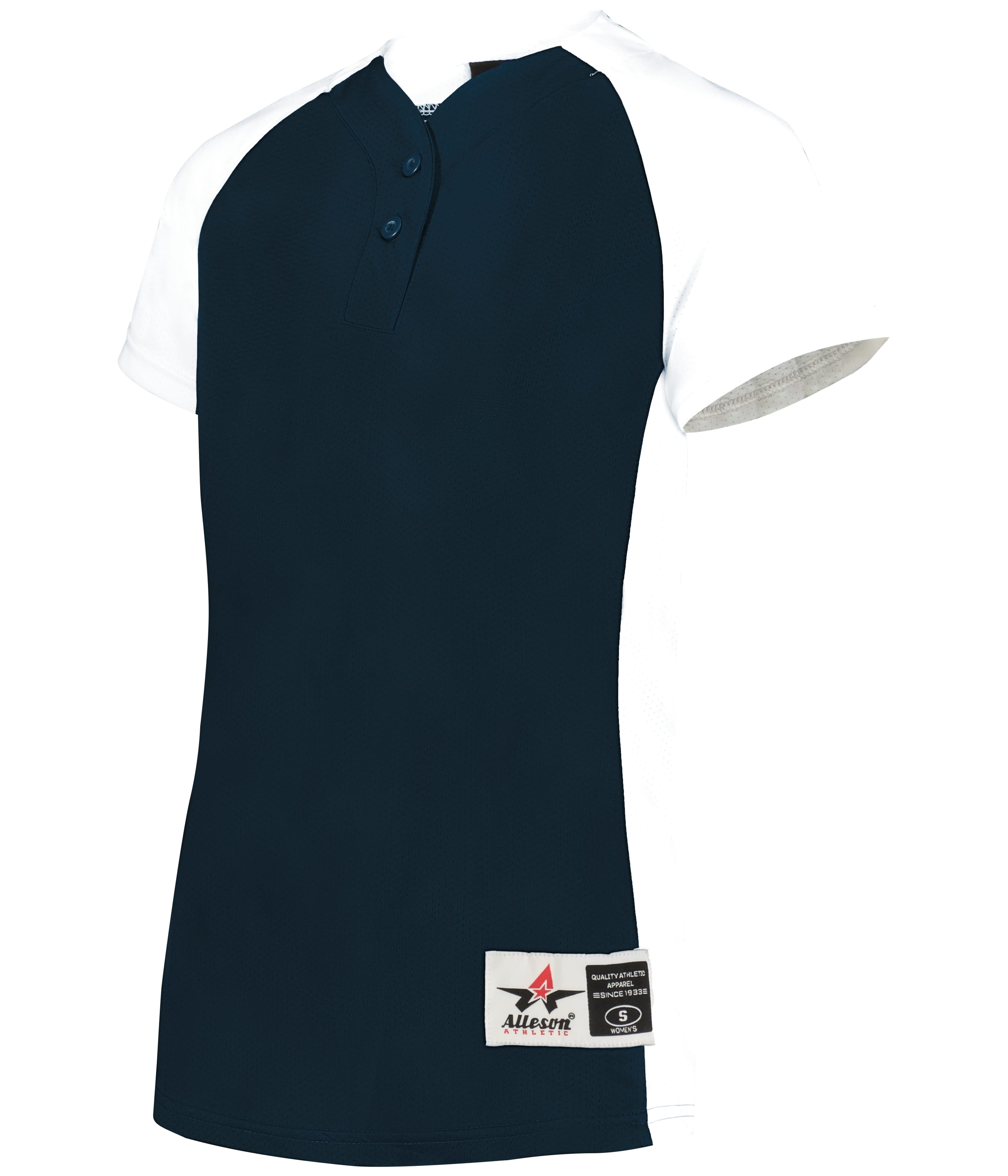 Girls Two Button Fastpitch Jersey