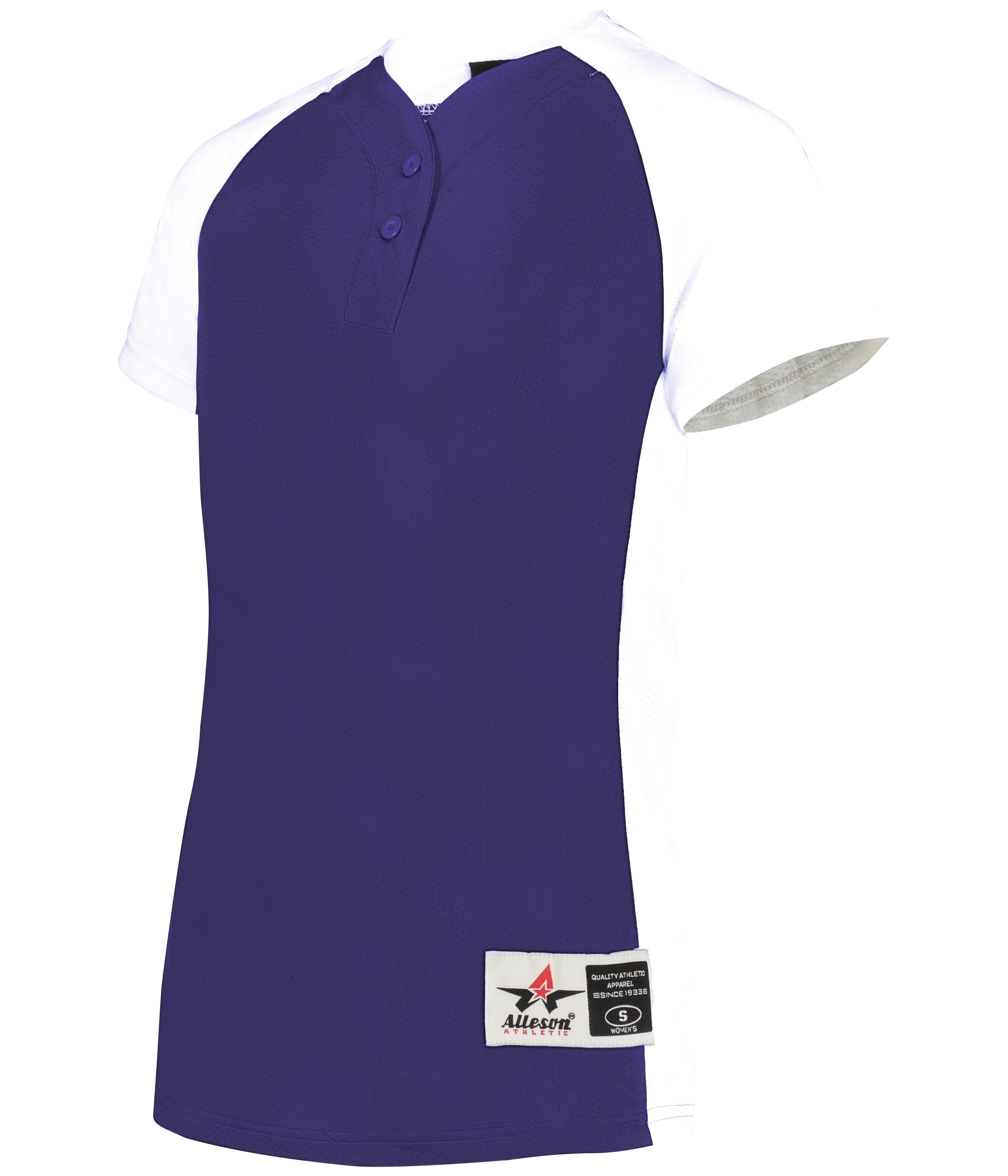 Girls Two Button Fastpitch Jersey