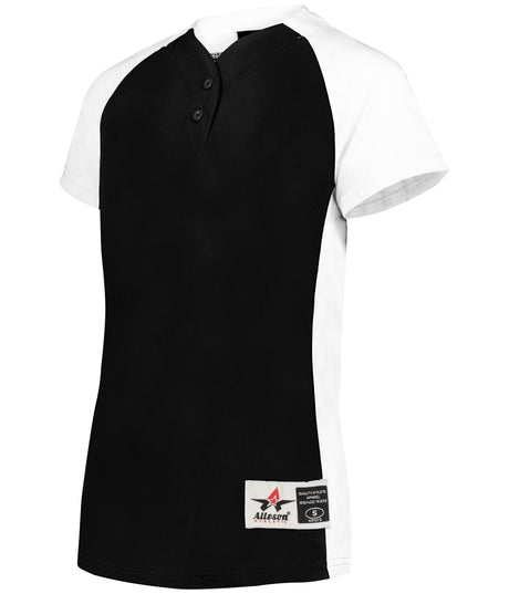 Womens Two Button Fastpitch Jersey - Pro Game Sports