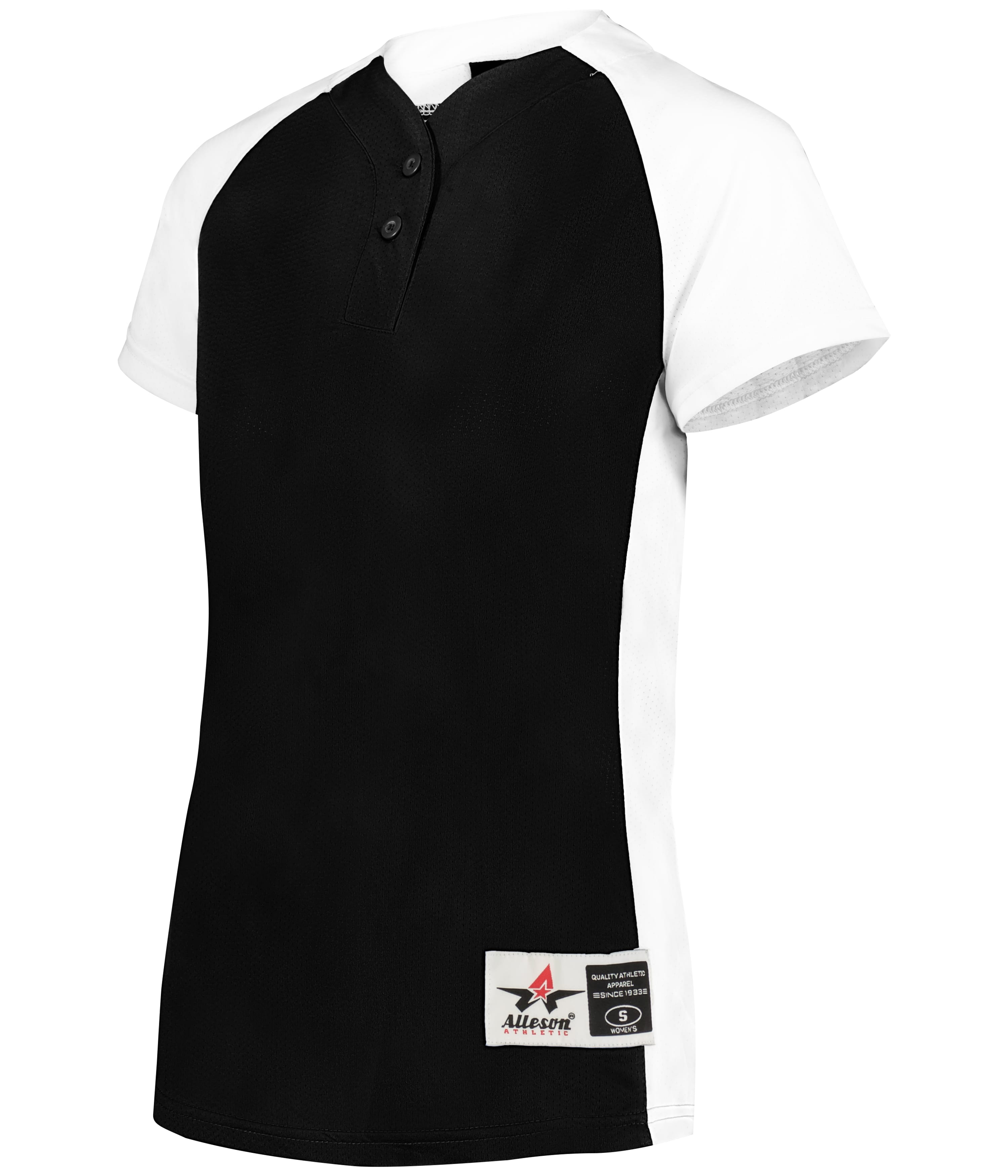 Girls Two Button Fastpitch Jersey
