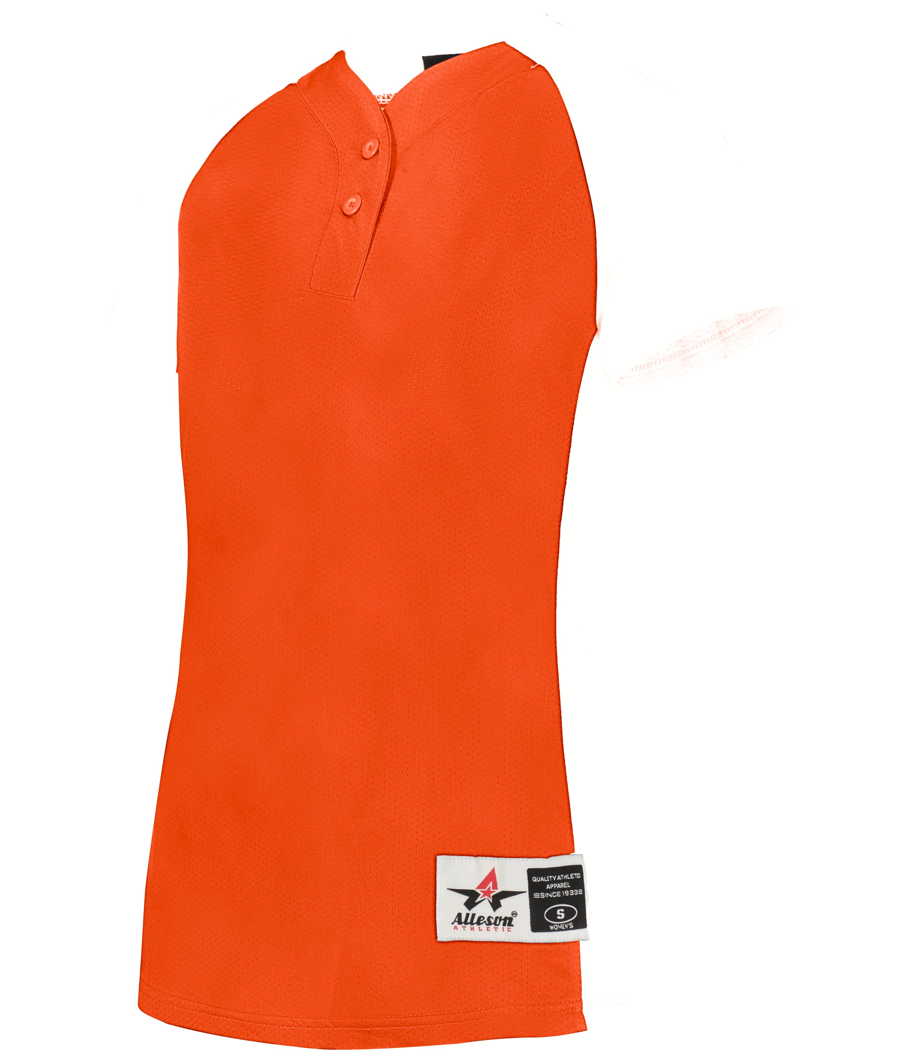 Girls Two Button Fastpitch Jersey
