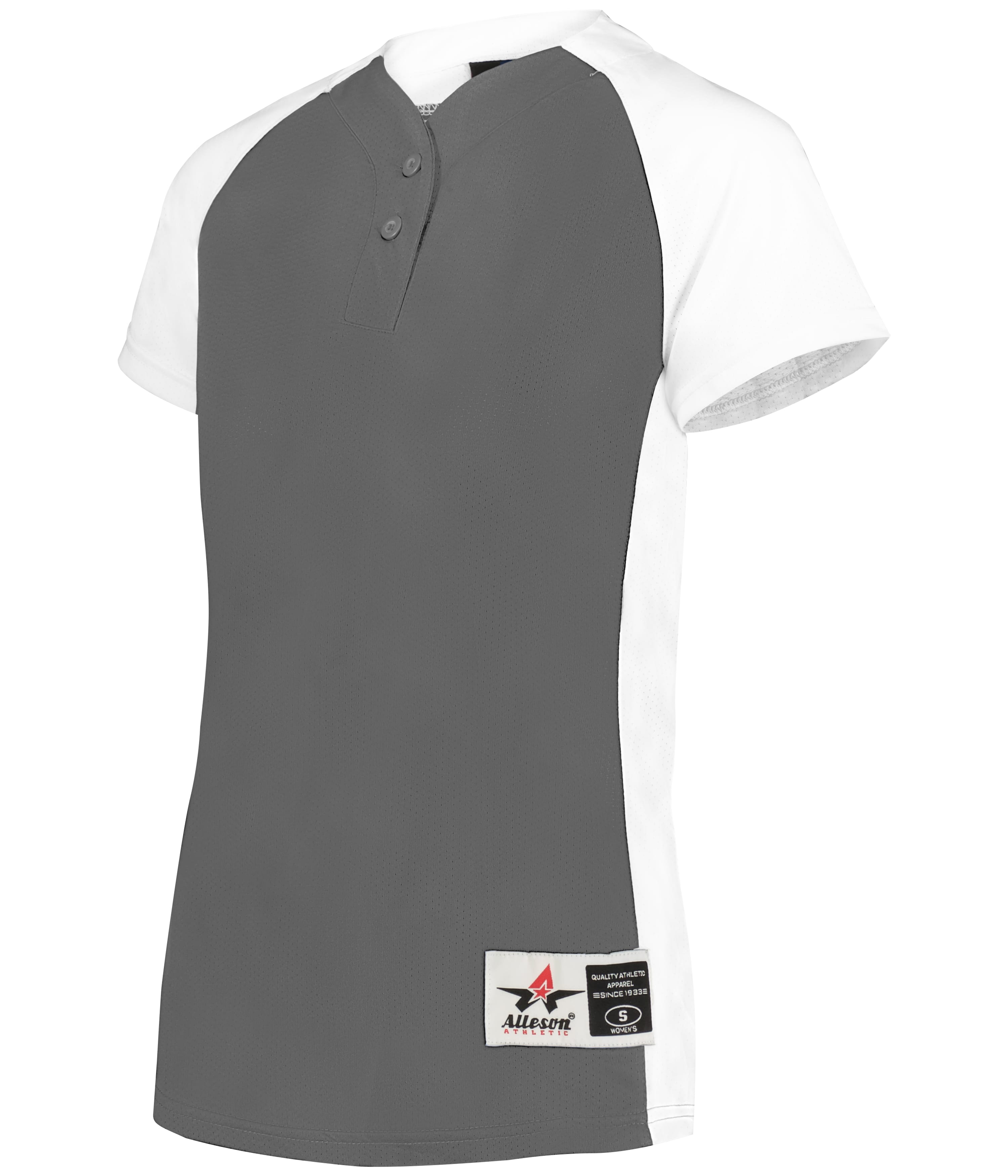 Girls Two Button Fastpitch Jersey